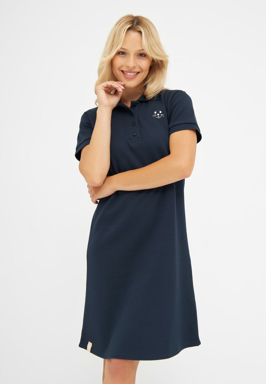 DERBE HAMBURG W-031-DR-ROBBENSCHNUTE Damen Polo-Kleid - Derbe Hamburg - SAGATOO - 4251634775970